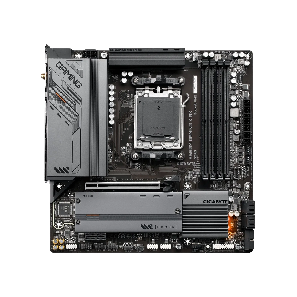 Gigabyte Motherboard B650M GAMING X AX DDR5 For AMD view 2